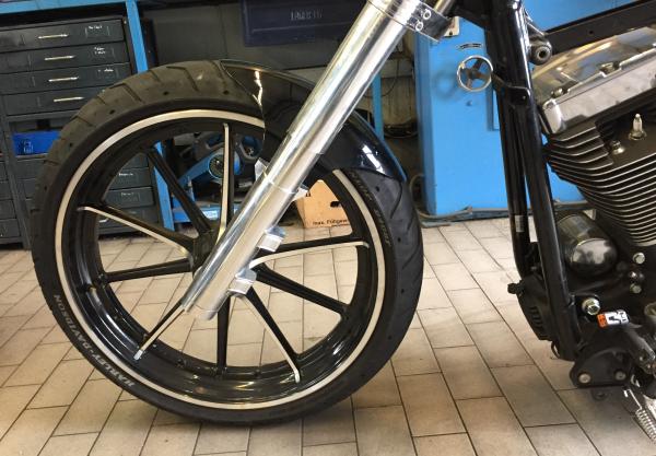 Frontfender 120-130er Harley Chopper Bobber Custom 180mm